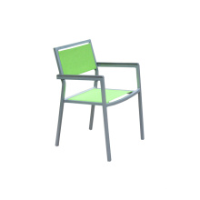 Outdoor aluminum frame sling fabric chair